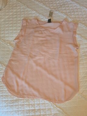 Brand New-Ann Taylor Sleeveless Pink Women's Shell Top